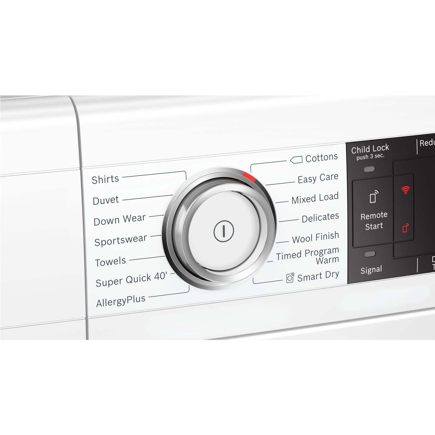 Bosch Serie 8 WTX88RH9GB Wifi Connected 9Kg Heat Pump Tumble Dryer - White - A+++ Rated - 1