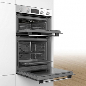 Bosch MHA133BR0B Built-in Hot Air Double Oven - 1