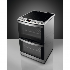 AEG - CCB6740ACM Freestanding Electric Cooker, A Energy Rating - Stainless Steel - 1