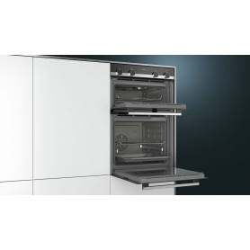 Siemens iQ500 MB557G5S0B Built-In Electric Double Oven - B Rated Energy - 1