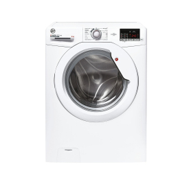 H-WASH 300 H3W492DE 9kg Load, 1400 Spin Freestanding Washing Machine - White