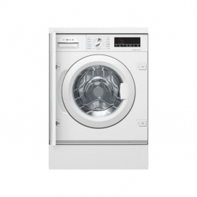 Bosch - Series 8 WIW28502GB Integrated 8kg Washing Machine with 1400 rpm - White - C Rated