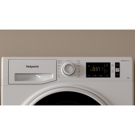 Hotpoint H3D91WBUK 9kg Condenser Tumble Dryer - White - B Rated Energy - 2