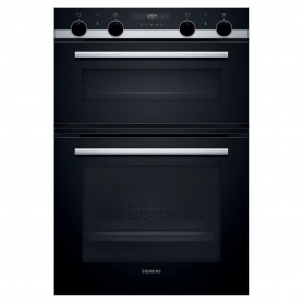Siemens iQ500 MB557G5S0B Built-In Electric Double Oven - B Rated Energy - 0