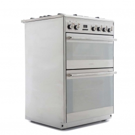 Smeg Concert SUK62MX8 60cm Dual Fuel Cooker - Stainless Steel - A/A Rated